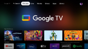 Android TV and Google TV platform showing native streaming application optimized for television
